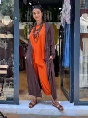 Kapüşonlu Patch Hırka