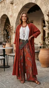 İtalyan Keten Kaftan