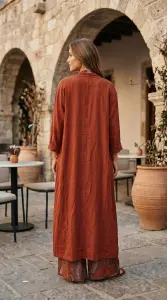 İtalyan Keten Kaftan