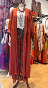 İtalyan Keten Kaftan
