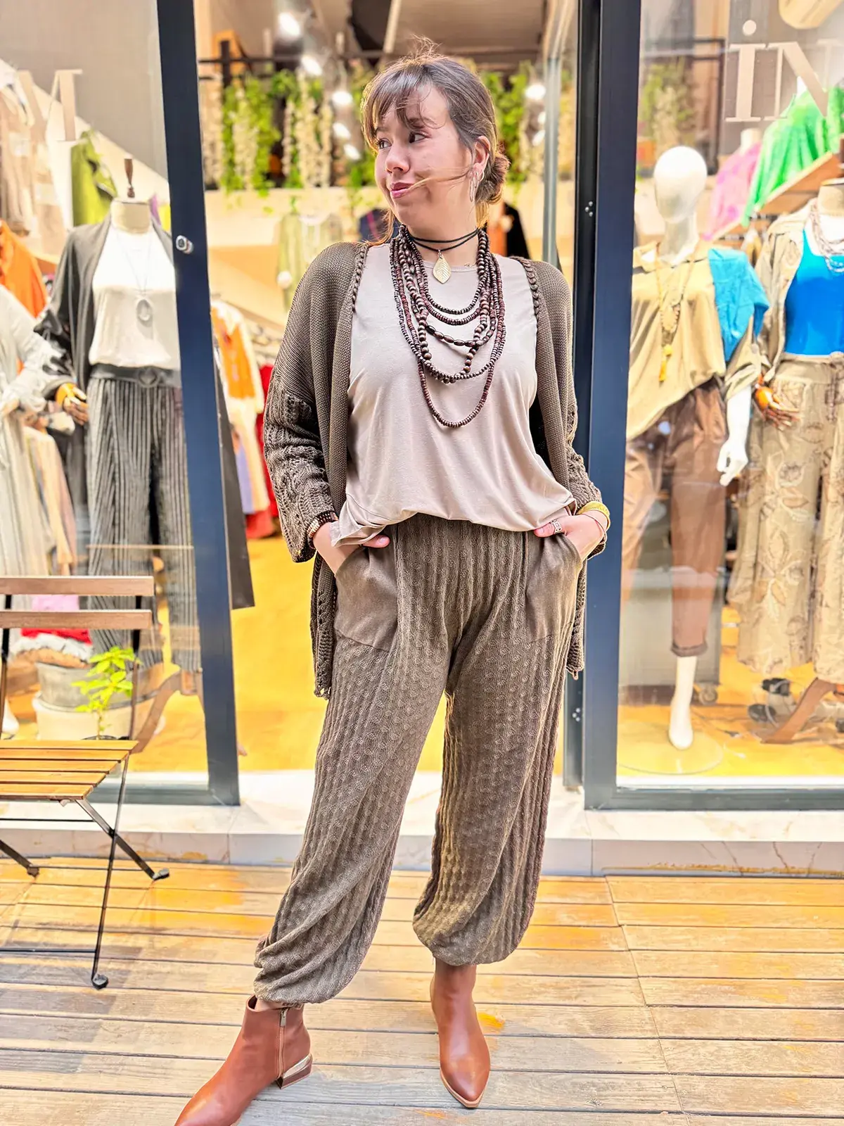 Dantel detaylı Pamuk hırka