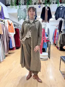 Kapüşonlu Uzun Hırka