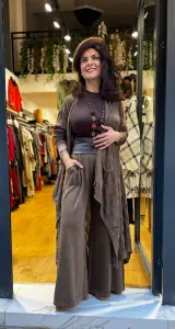 %100 Pamuk Hırka