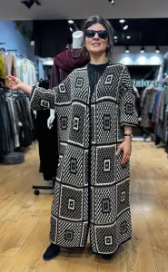Patchwork Desen Hırka