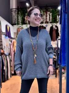 Yıkamalı Merserize Bluz