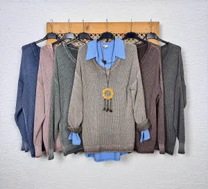 Yıkamalı Merserize Bluz