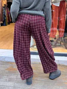 Kulaklı Örme Pantolon