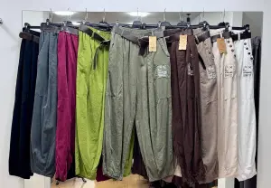 İthal Pilise Paça Kadife Pantolon