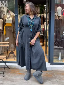 İthal Kadife Elbise