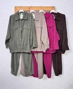 İthal Kadife Yarasa Kol Takım