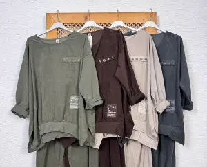 İthal Kadife Sweat