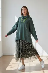 Degaje Yaka Pamuk Bluz