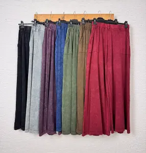 Bol Paça Pamuk Pantolon