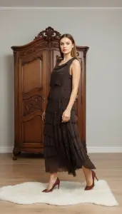 Kat Kat İpek Elbise