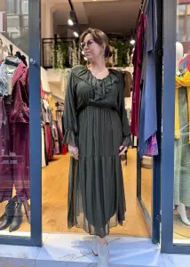 İtalyan İpek Elbise