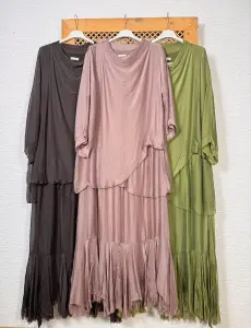 İtalyan İpek Otantik Elbise