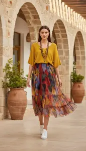 Selanik Örgü Merserize Bluz