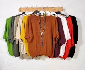 Selanik Örgü Merserize Bluz