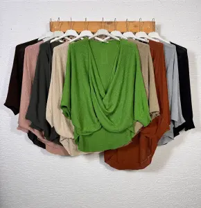 Merserize Kruvaze Bluz