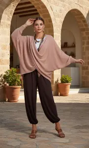 Merserize Kruvaze Bluz