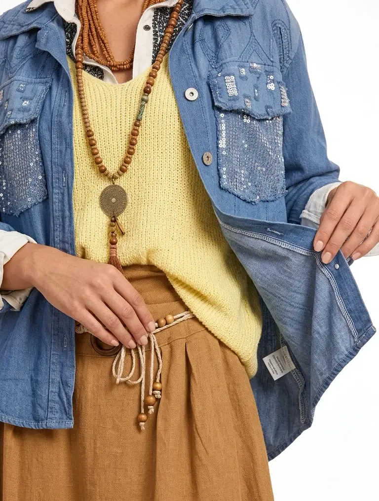 İtalyan Keten Ceket