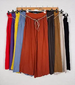 İtalyan keten Pantolon