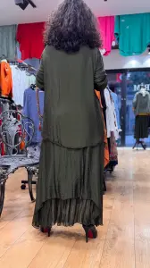 Degaje Yaka İpek Takım
