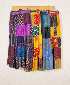 Patchwork Pamuk Etek